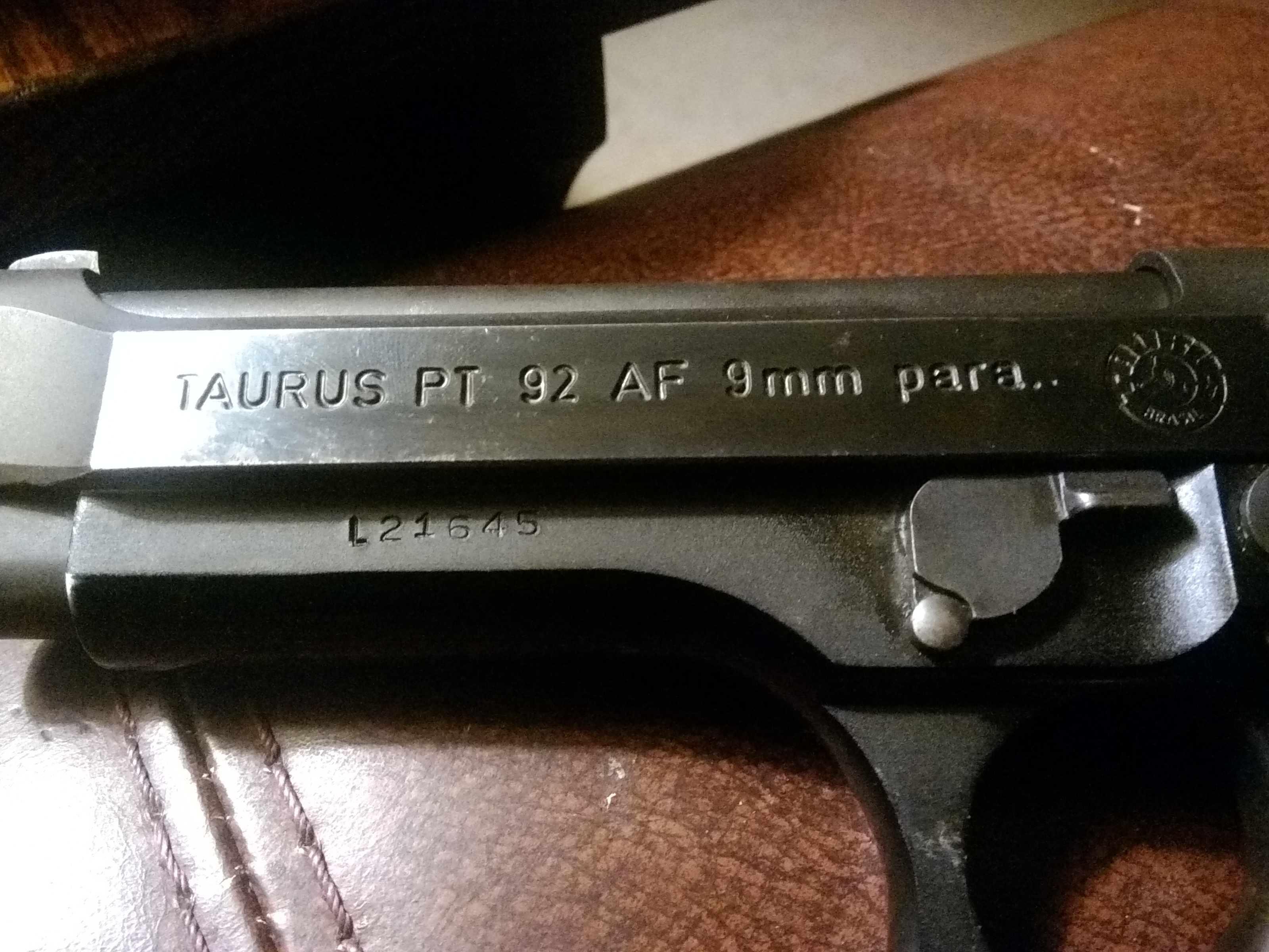 Taurus serial number